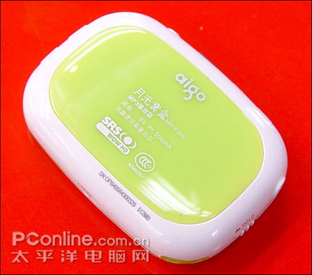 爱国者F986背面