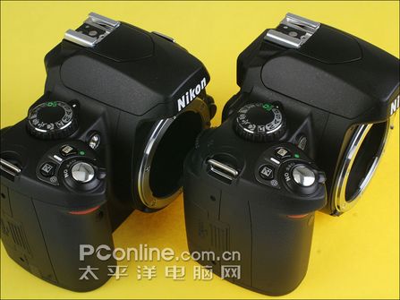 尼康D40X与D40外观对比