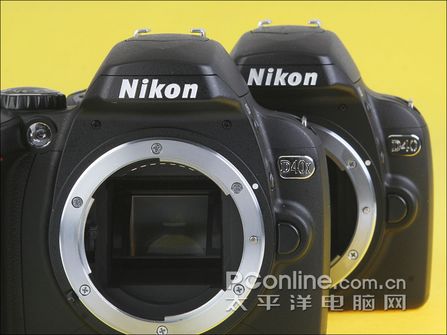 尼康D40X与D40外观对比