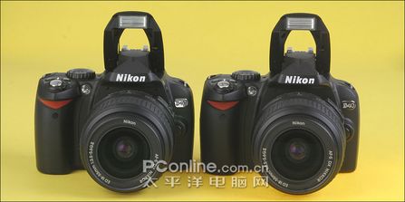 尼康D40X与D40外观差别