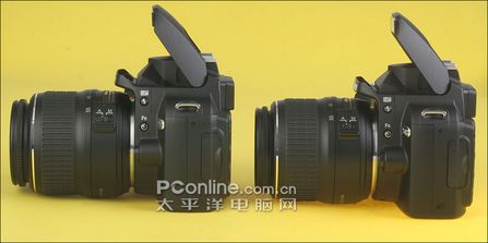 尼康D40X与D40外观差别