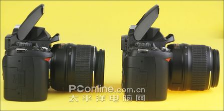尼康D40X与D40外观差别