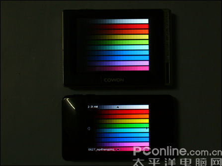 iriver clix与cowon D2对比评测