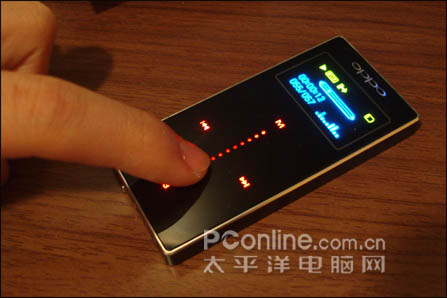 MP3触摸式操控技术探秘 MP3触摸式操控技术探秘