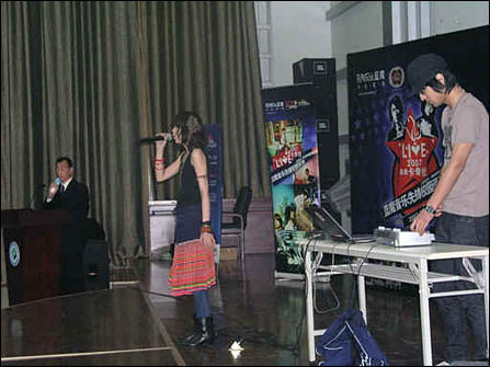 蓝魔2007音乐先锋行首站告捷 来自哈工程大的报道