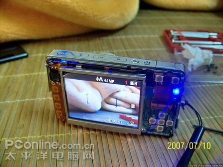 柯达V550拆解更换电池