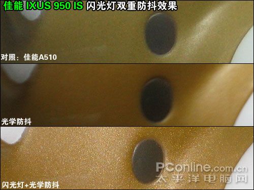 佳能IXUS 950 IS防抖实拍效果