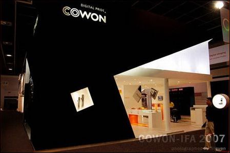 IFA2007 COWON发布新品iAUDIO U