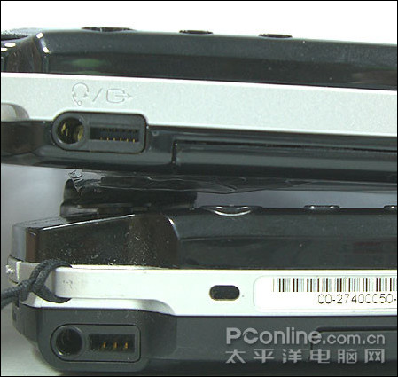 PSP2000耳机线控接口对比
