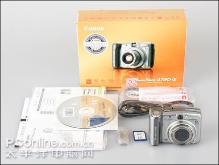 产品报价 数码相机大全 佳能数码相机大全 佳能a720 佳能a720图赏
