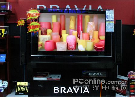 索尼液晶电视52X300A正面