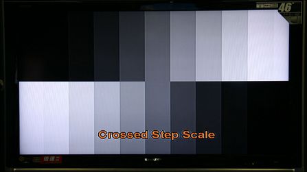 夏普液晶电视46RX1灰阶分辨力评测