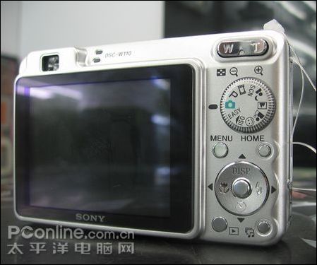 索尼W110背面