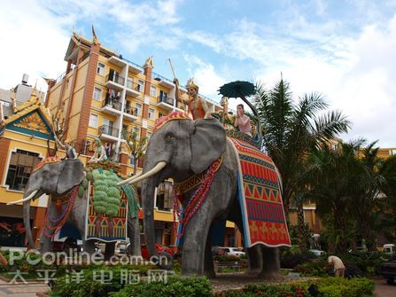 西双版纳景兰酒店（奥林巴斯E-420拍摄）