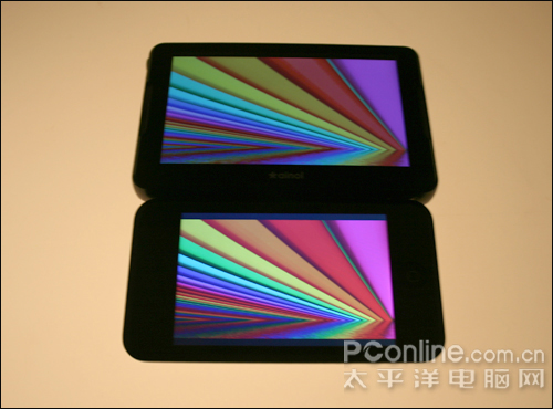 艾诺V3000对比iPod touch