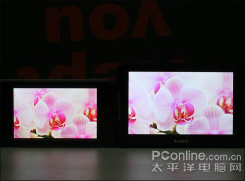 艾诺V3000对比iPod touch