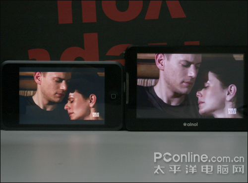 艾诺V3000对比iPod touch