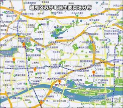 广州越秀区苏宁电器卖场店面分布图