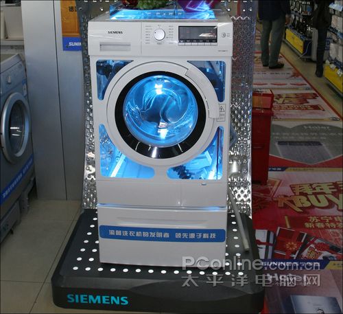 西门子3D正负洗系列洗衣机新品上市