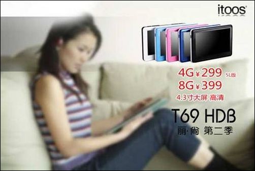 itoos T69HDB