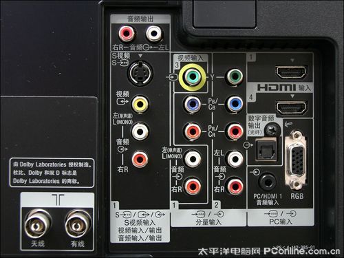 索尼液晶电视KDL-46Z5588外观赏析_液晶电视