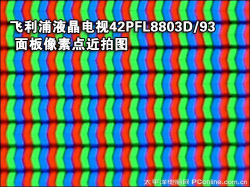 飞利浦液晶电视42PFL8803D/93面板像素点