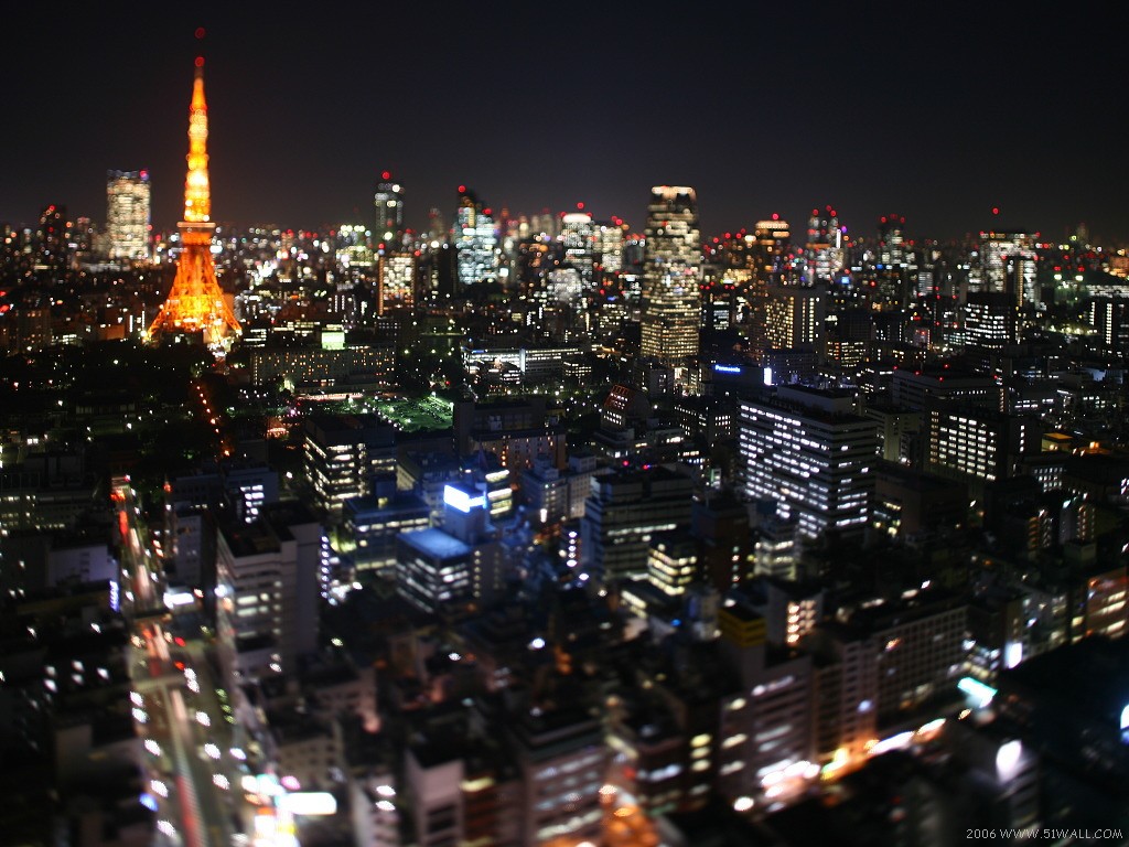 东京夜景_风景_太平洋电脑网
