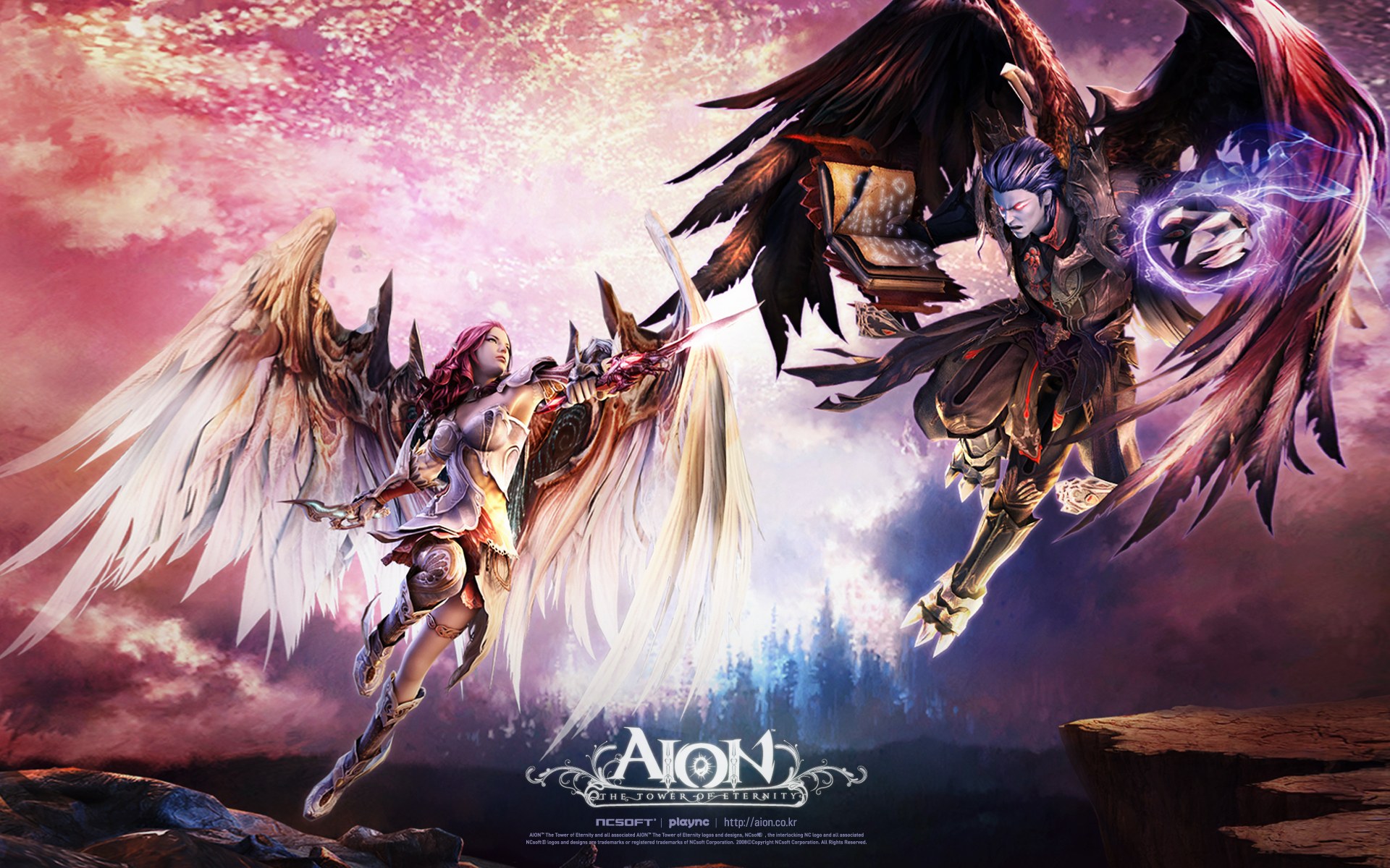 《aion 永恒之塔》韩国官方壁纸_游戏_太平洋电脑网