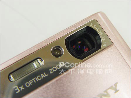 索尼T20的镜头局部