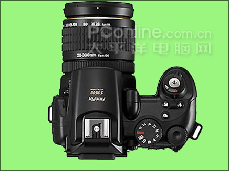 富士S9600的顶面