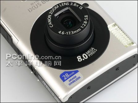 佳能IXUS 860 IS的28mm广角