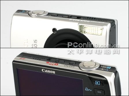 佳能IXUS 860 IS机身细节