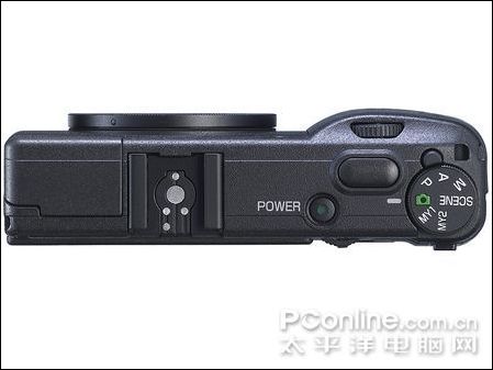 理光GR DIGITAL II侧面图