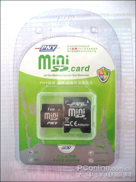 PNY Mini SD(1G) 洢