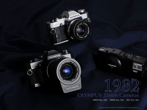 1982年奥林巴斯0M20和OM30壁纸(1)