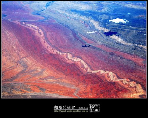 航拍新疆七彩大地图赏12