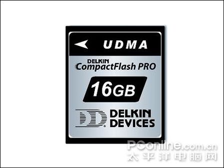 Delkin发布新款16GB CF卡