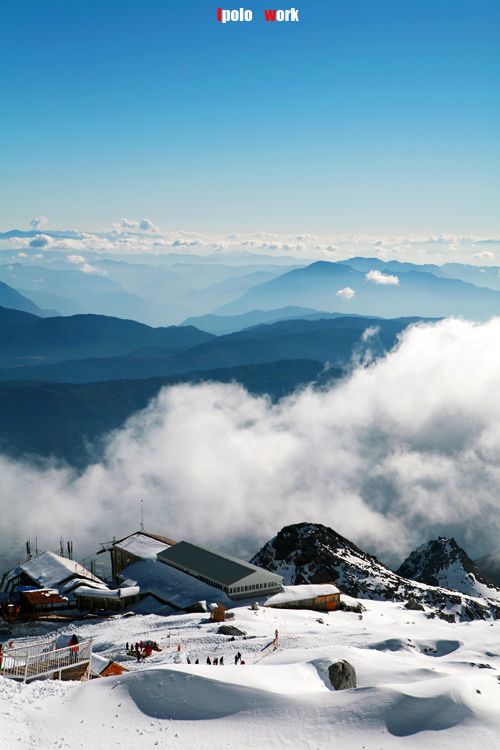 玉龙雪山冰川图赏11