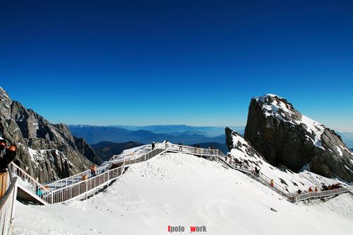 玉龙雪山冰川图赏5