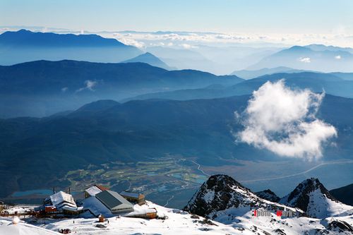 玉龙雪山冰川图赏8