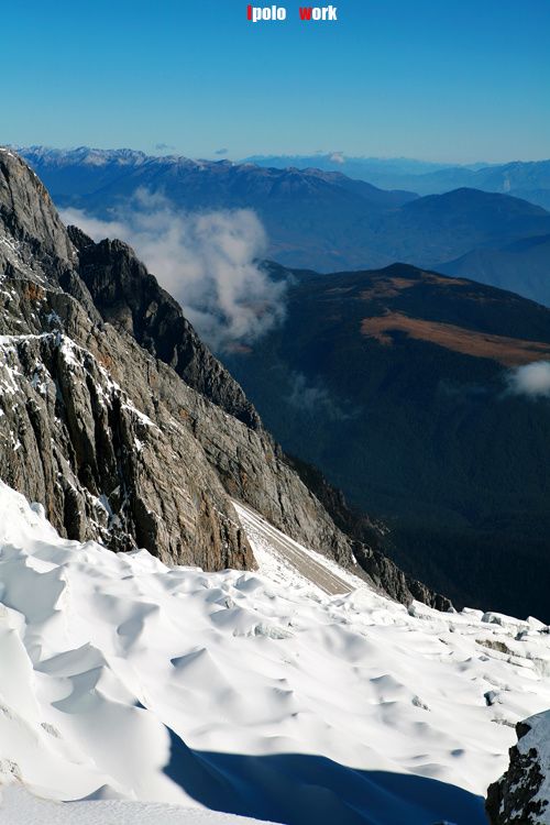 玉龙雪山冰川图赏9