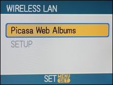松下TZ3 wifi传输界面