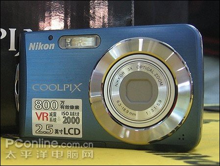 尼康S210正面