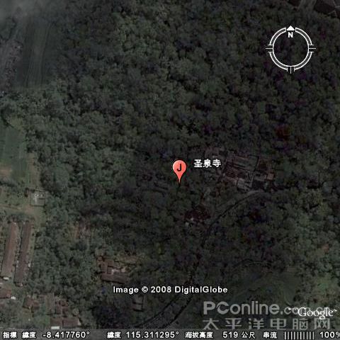 巴厘岛之旅GE卫星地图