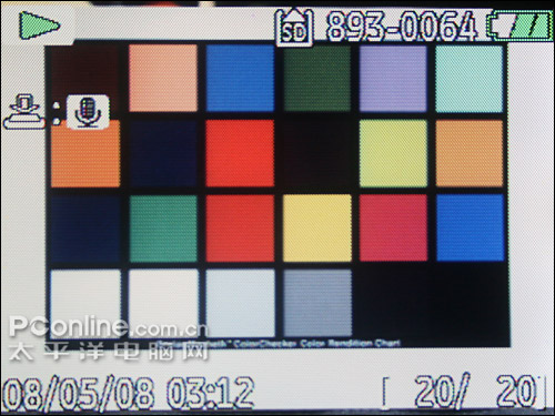 通用A1230评测_LCD显示效果