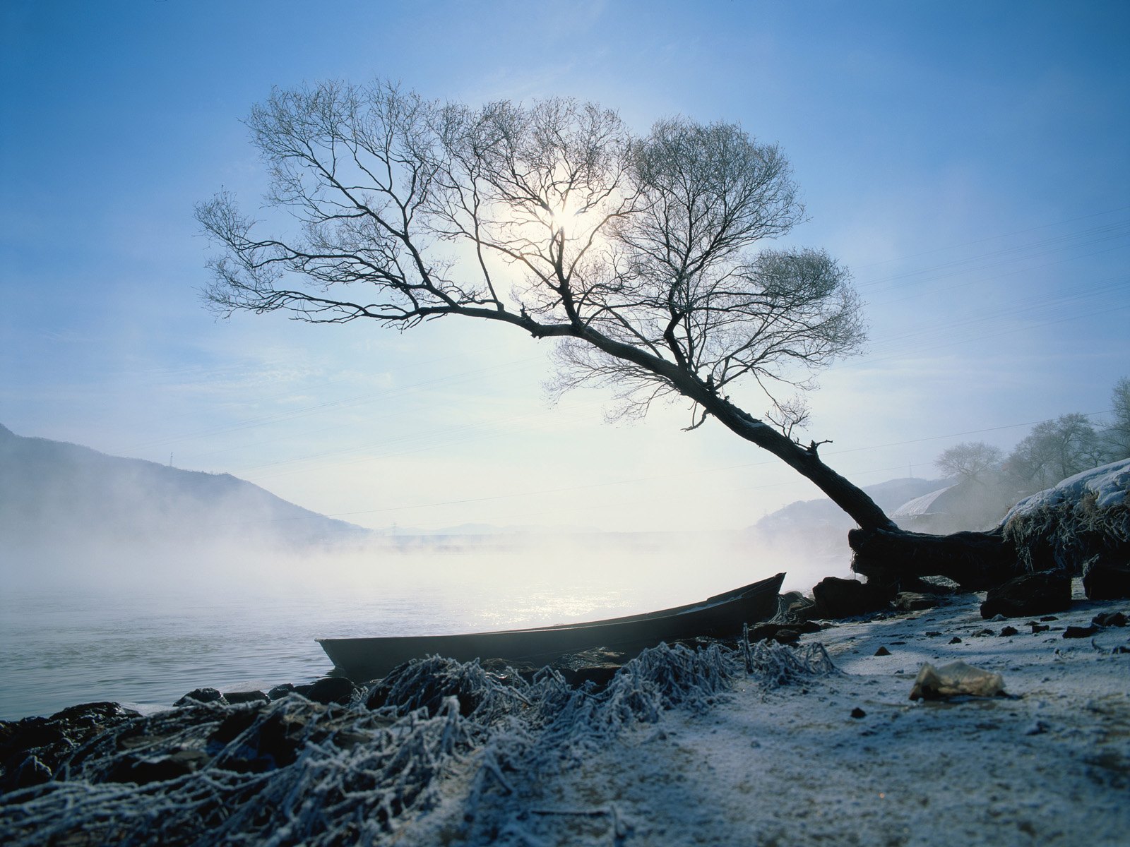 中国名山 冬天雪景壁纸_风景_太平洋电脑网