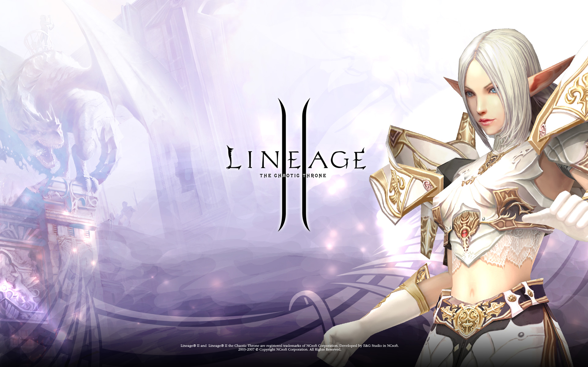 lineageⅡ游戏造型高清壁纸