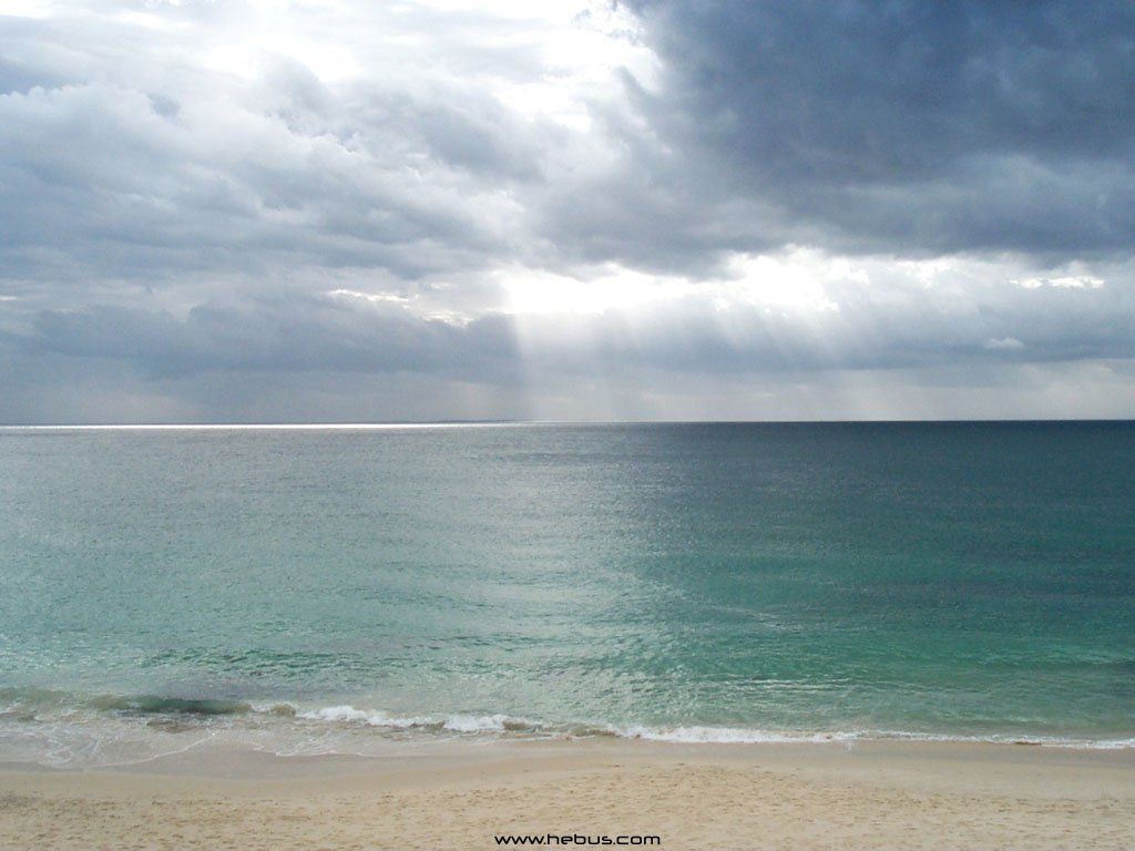 海天一色海岸风光精美风景壁纸 风景 太平洋电脑网