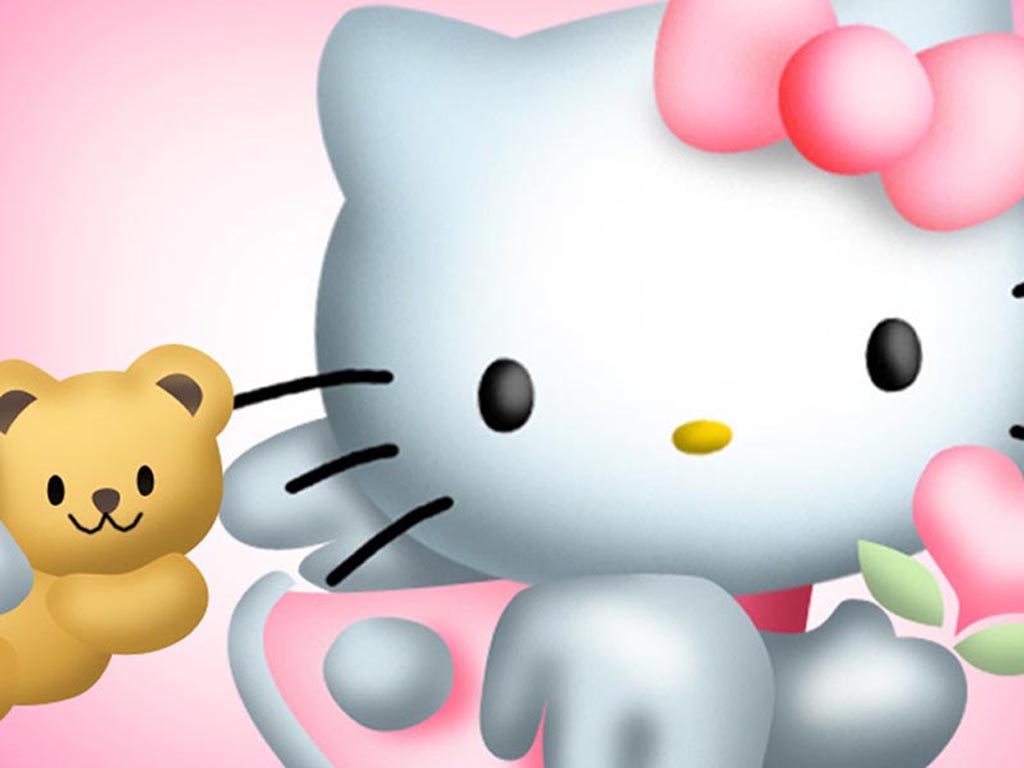 Hello kitty#卡通动漫#凯蒂猫#粉色#手机壁… - 堆糖，美图壁纸兴趣社区